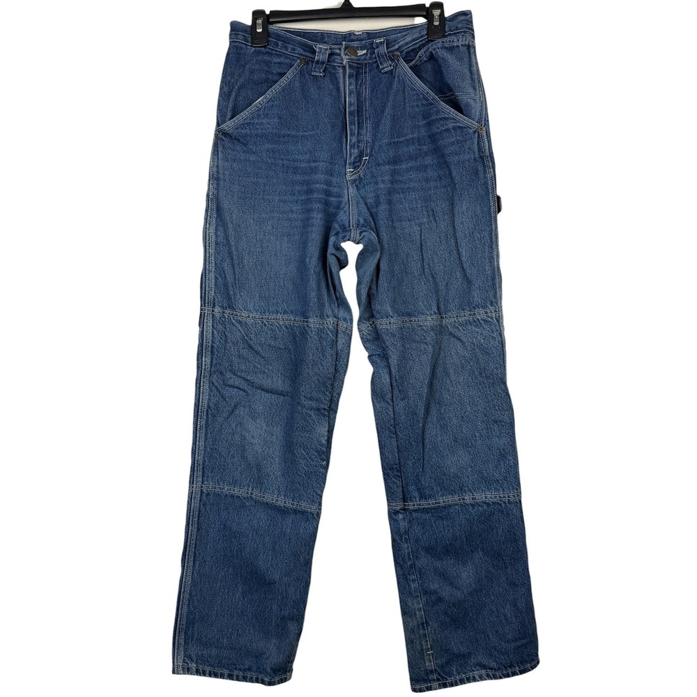 VTG Draggin Jeans KEVLAR LINED Carpenter Denim Jeans  Mens‎ 30x31 Moto USA *READ